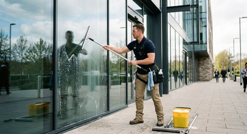 Commercial Window Washing in Denver County, CO