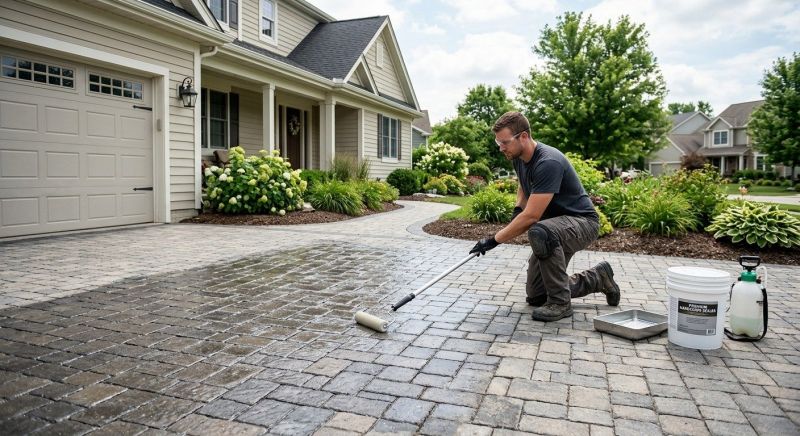 Courtyard Sealing in Kitsap County, WA
